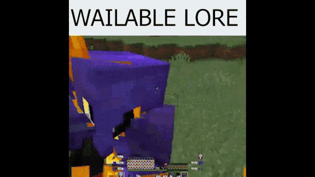 a screenshot of a video game with the words " available lore " at the top