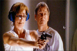 Hit Me With Your Best Shot GIF - The West Wing Cj Cregg Allison Janney GIFs