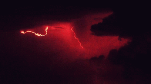 Thunder Red GIF - Thunder Red Sky GIFs