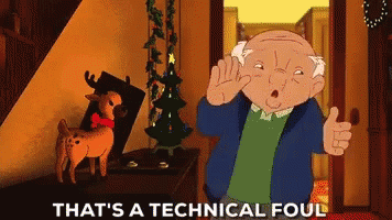 Technical Foul Eight Crazy Nights GIF - Technical Foul Eight Crazy Nights GIFs