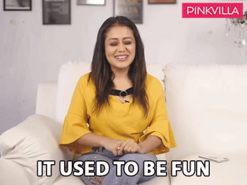 It Used To Be Fun I Was So Happy GIF - It Used To Be Fun I Was So Happy Good Times GIFs