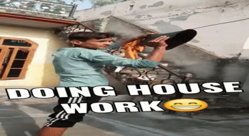 Mandeep Doing House Work GIF - Mandeep Doing House Work GIFs