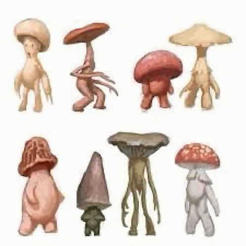 Mushroom People GIF - Mushroom People GIFs