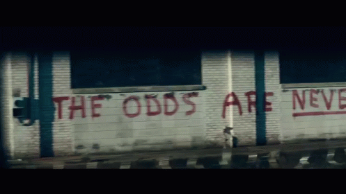 An Uplifting Message If There Ever Were One. GIF - Hunger Games Jennifer Lawrence Odds Are Never In Our Favor GIFs