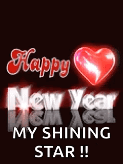 Happy New Year Hearts GIF - Happy New Year Hearts Animated Text GIFs