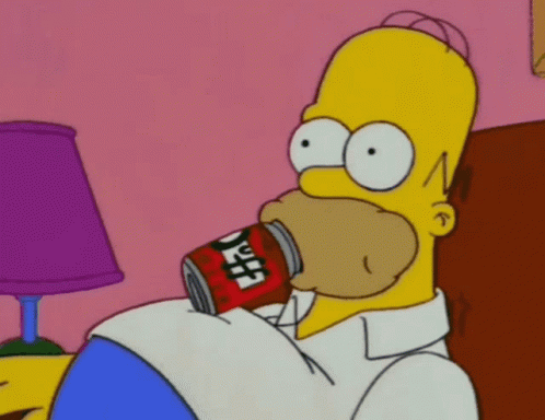 Lazy Beer GIF - Lazy Beer Homer GIFs