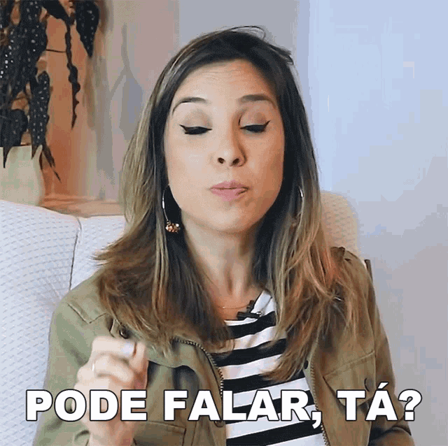 Pode Falar Tá Carina Fragozo GIF - Pode Falar Tá Carina Fragozo English In Brazil By Carina Fragozo GIFs