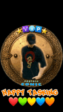 a picture of a man in a black shirt with a dragon on it and the words happy tasking