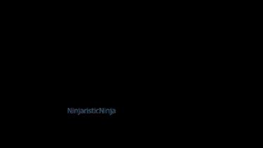 a computer generated image of a fireball with the words ninja on the bottom