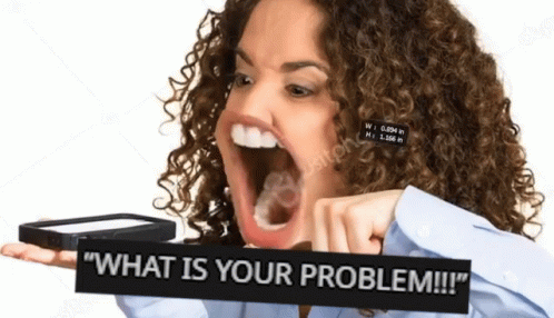 What Is Your Problem Mouthing GIF - What Is Your Problem Mouthing Ranting GIFs
