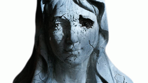 Cracked Statue The Unholy GIF