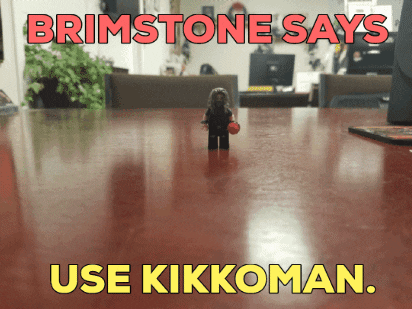 Brimstone Gotbrim GIF - Brimstone Gotbrim Kikkoman GIFs