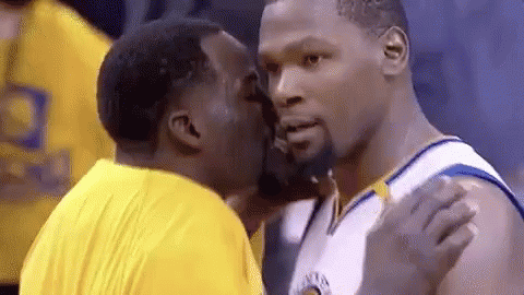 Draymond Green Kevin Durant GIF - Draymond Green Kevin Durant You Can Do It GIFs