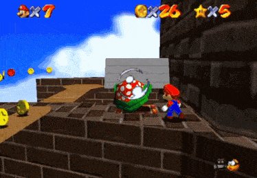 Super Mario 64 Shigeru Miyamoto GIF - Super Mario 64 Shigeru Miyamoto Control Stick GIFs
