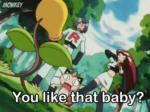 a cartoon scene with the words you like that baby on it