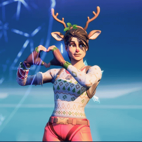 Red Nosed Raider Cute GIF - Red Nosed Raider Cute Fortnite GIFs
