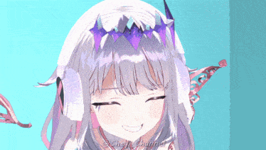 a drawing of a girl with a crown on her head and the words @chen channel written below her