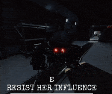 a video game called e resist her influence is being played