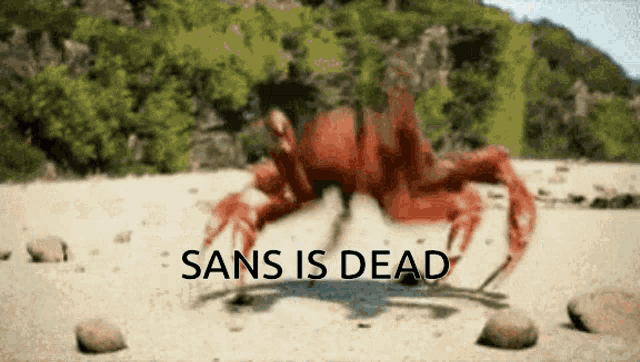 Sans Crab Rave GIF - Sans Crab Rave Sans Is Dead GIFs