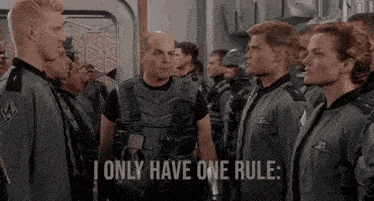 One Rule Starship Troopers GIF - One Rule Starship Troopers GIFs