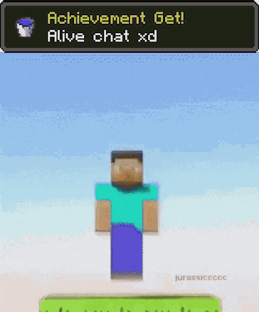 Minecraft Alive Chat GIF - Minecraft Alive Chat Alive Chat Xd GIFs