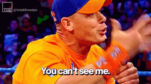 Now we can see. Джон сина you can't see me. John cena you. U cant see me John cena. I cant see Мем.