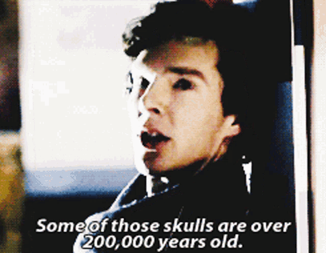 Sherlock Benedict Cumberbatch GIF - Sherlock Benedict Cumberbatch Skull GIFs
