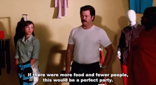 Ron Swanson Parks And Recreation GIF - Ron Swanson Parks And Recreation Party GIFs