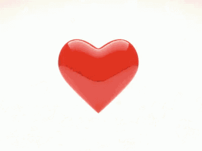 red hearts are falling on a white surface
