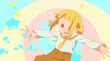 三ツ星カラーズ アニメ　漫画　少女 GIF
