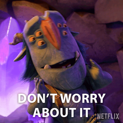 Dont Worry About It Blinky GIF - Dont Worry About It Blinky Trollhunters Tales Of Arcadia GIFs
