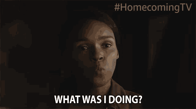 What Was I Doing What Did I Do Wrong GIF