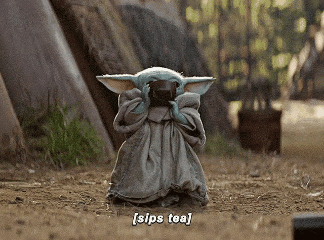 Baby Yoda Yoda GIF