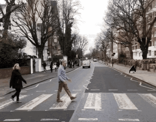 Abbey Road The Beatles GIF