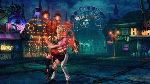 Shermie King Of Fighters Xv GIF - Shermie King Of Fighters Xv Thighs GIFs