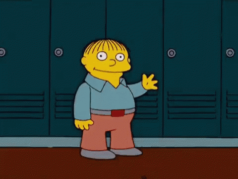 Ralph The Simpsons GIF - Ralph The Simpsons Bye GIFs