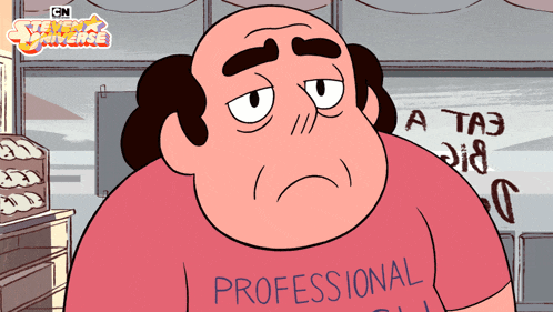 a cartoon character is wearing a professional shirt