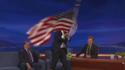 Conan And Will GIF - Murica Usa Willferell GIFs