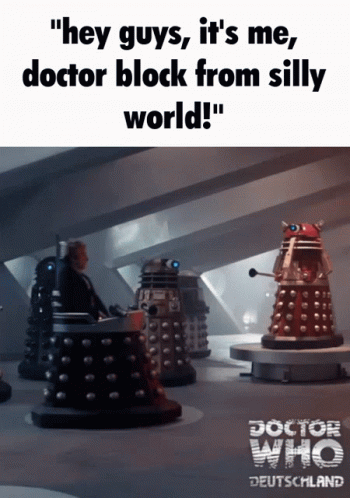 Silly World Doctor Who GIF - Silly World Doctor Who Doctor Block GIFs