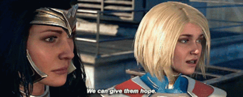 Injustice Supergirl GIF - Injustice Supergirl We Can Give Them Hope GIFs