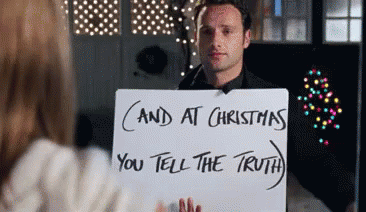 Love Actually - Truth GIF - Mark And Juliet Mark Confesses Confession GIFs
