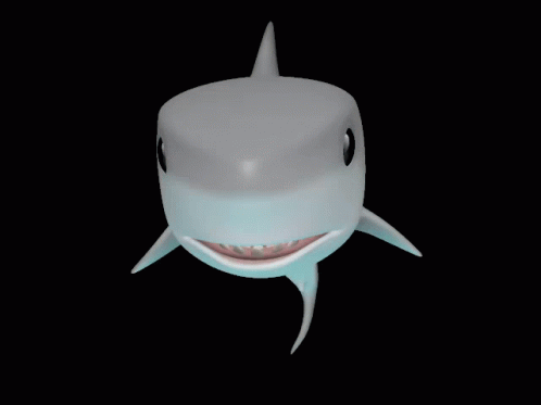 Shark Reaction But Scared GIF - Shark Reaction But Scared GIFs