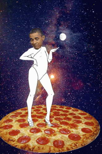 Barack Obama Pizza GIF - Barack Obama Pizza Dance GIFs