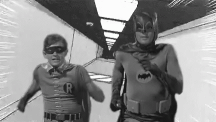 Batman Running Running Away GIF - Batman Running Running Away Robin GIFs