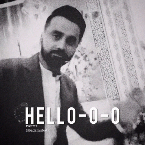 Hello Hi GIF - Hello Hi Waseem Badami GIFs