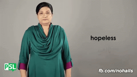 Hopeless Pakistan Sign Language GIF - Hopeless Pakistan Sign Language Nsb GIFs
