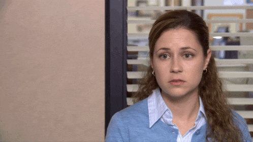 The Office Pam GIF - The Office Pam Not A Big Deal GIFs
