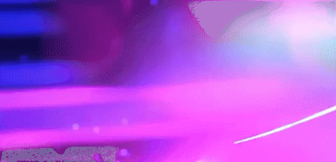 a purple and blue background with a glowing light coming out of the bottom right corner .