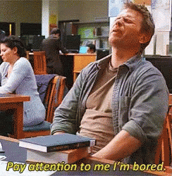 Eric Kripke Pay Attention To Me Im Bored GIF - Eric Kripke Pay Attention To Me Im Bored Lucifer GIFs