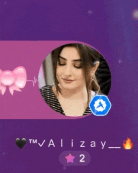 a picture of a woman in a circle with the name alizay
